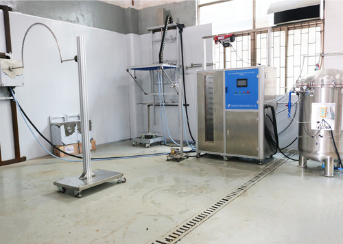 Latest company Solutions about IEC 60529 ระบบทดสอบ IPX1-1PX8 สำหรับระดับการป้องกันน้ำสำหรับลูกค้าชาวเม็กซิกัน
