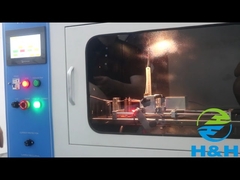 140 กก. IEC60695-2-10 เครื่องทดสอบลวดเรืองแสงอุปกรณ์ทดสอบความไวไฟ