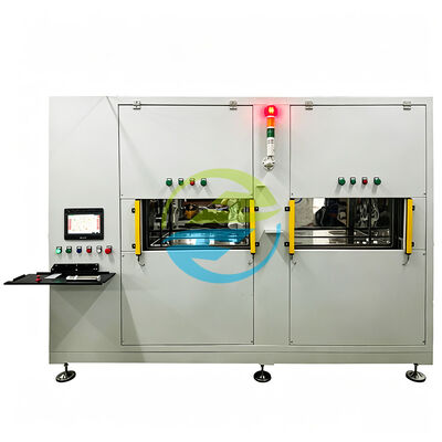 ราคาดี เครื่องทดสอบการรั่วไหลฮีเลียมแบบอัตโนมัติแบบอากาศแสวงสองห้อง ≤1×10−6mbar·L/s อุปกรณ์ความแม่นยําสูงที่มีการฟื้นฟูฮีเลียมสําหรับการควบคุมคุณภาพการแขวน OEM ออนไลน์