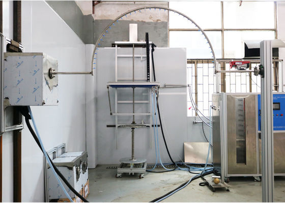 ราคาดี SUS304 อุปกรณ์ทดสอบ IP ของแผ่นเหล็กไร้ขัดเหล็กที่มีมุมหมุนปรับและจอสัมผัสสี 10.4 นิ้ว ออนไลน์